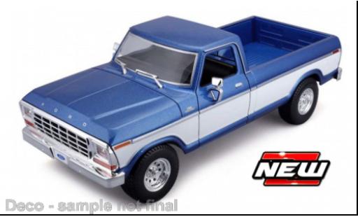 Ford F-1 1/18 Maisto 50 blau/weiss 1979 modellautos