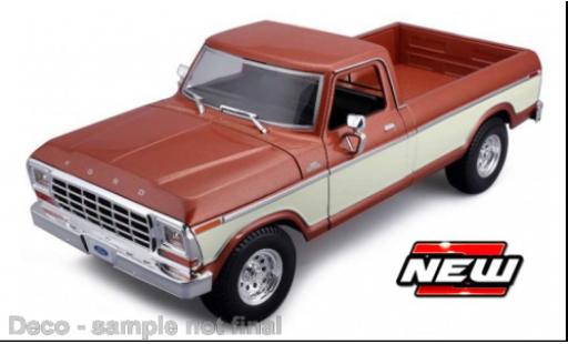 Ford F-1 1/18 Maisto 50 bronze/beige 1979 modellautos