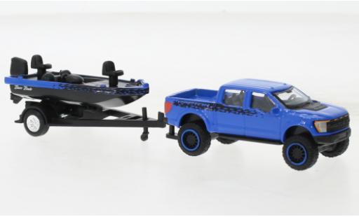 Modellautos Ford F-1 1/64 Maisto 50 SVT Raptor bleu/noire 2021 Ford F-1 1/64 Maisto 50 SVT Raptor bleu/noire 2021 modellautos