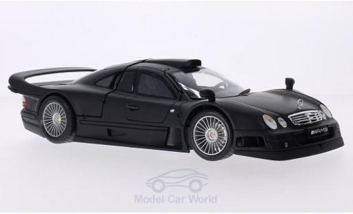 Modellautos Mercedes CLK GTR 1/18 Maisto GTR matt-schwarz Street Version Mercedes CLK GTR 1/18 Maisto GTR matt-schwarz Street Version modellautos