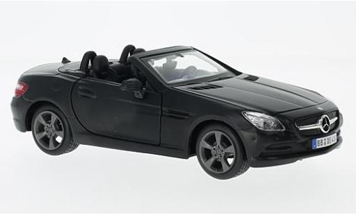 Modellautos Mercedes Classe SLK 1/24 Maisto SLK-Klasse (R172) matt-schwarz 2011 Mercedes Classe SLK 1/24 Maisto SLK-Klasse (R172) matt-schwarz 2011 modellautos