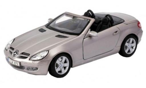 Mercedes Classe SLK 1/18 Maisto SLK (R171) mettalic beige 2009 modellautos