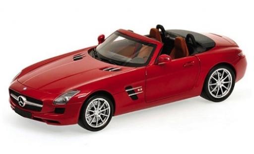 Modellautos Mercedes SLS 1/24 Maisto AMG Roadster rot 2010 Mercedes SLS 1/24 Maisto AMG Roadster rot 2010 modellautos