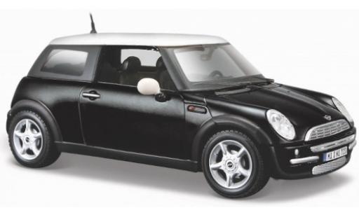 Modellautos Mini Cooper 1/24 Maisto matt-schwarz/weiss Mini Cooper 1/24 Maisto matt-schwarz/weiss modellautos