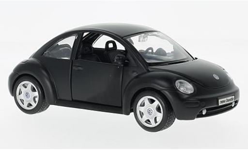 Modellautos Volkswagen New Beetle 1/24 Maisto matt-schwarz l'éce 1:25 sans Vitrine Volkswagen New Beetle 1/24 Maisto matt-schwarz l'éce 1:25 sans Vitrine modellautos