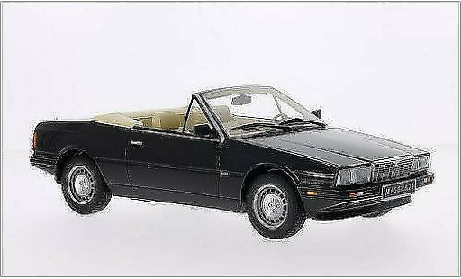 Maserati Biturbo Spyder 1/18 Minichamps schwarz 1986 modellautos