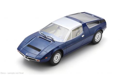 Maserati Bora 1/18 Spark blau 1971 1:18 modellautos