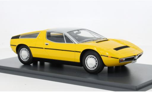 Modellautos Maserati Bora Base gelb 1971 1/18 Schuco