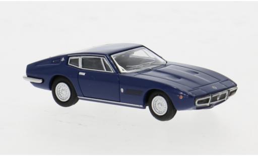 Maserati Ghibli 1/87 Minichamps blau 1969 1:87 modellautos