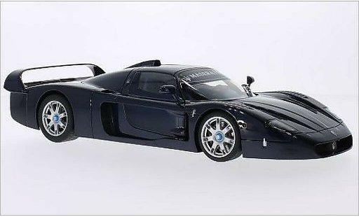 Maserati MC12 Base 1/18 Autoart mettalic blau 2004 modellautos