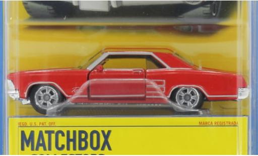 Buick Riviera 1/64 Matchbox rot 1964 1:64 modellautos