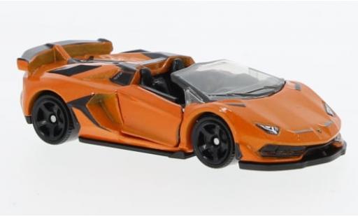 Lamborghini Aventador 1/64 Matchbox SVJ Roadster metallise orange 2019 1:64 modellautos