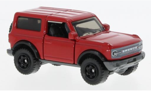 Ford Bronco 1/64 Matchbox rouge 2021 modellautos