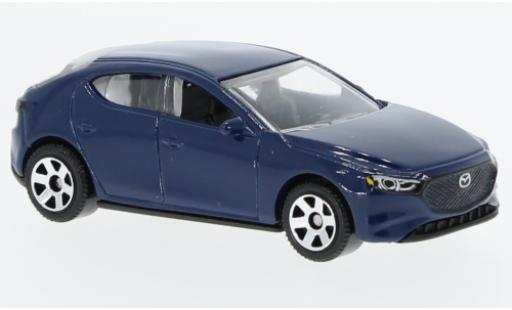 Mazda 3 1/64 Matchbox bleu foncé 2019 modellautos