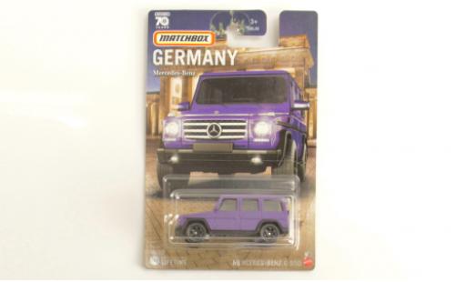 Modellautos Mercedes Classe G 1/64 Matchbox G550 mattlila Mercedes Classe G 1/64 Matchbox G550 mattlila modellautos