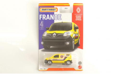 Modellautos Renault Kangoo 1/64 Matchbox Express jaune Renault Kangoo 1/64 Matchbox Express jaune modellautos