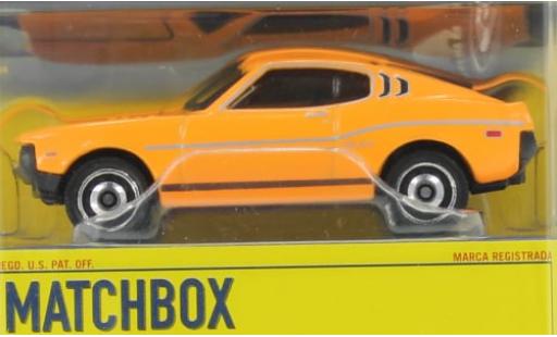 Toyota Celica 1/64 Matchbox GT Liftback orange 1974 1:64 modellautos