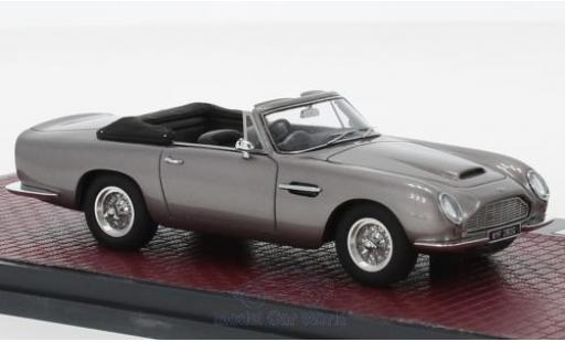 Aston Martin DB6 1/43 Matrix Volante mettalic grau RHD 1968 modellautos