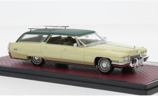 Modellautos Cadillac Deville 1/43 Matrix DeVille Wagon Personalcar from Dean Martin beige/grün 1972 1:43 Cadillac Deville 1/43 Matrix DeVille Wagon Personalcar from Dean Martin beige/grün 1972 1:43 modellautos