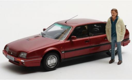Modellautos Citroen CX 1/43 Matrix 25 GTi Turbo 2 mettalic rot 1986 Duisburg Edition avec Figur: Horst S. Citroen CX 1/43 Matrix 25 GTi Turbo 2 mettalic rot 1986 Duisburg Edition avec Figur: Horst S. modellautos