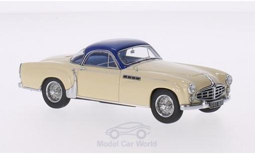 Delahaye 235 1/43 Matrix Chapron Coupe beige/mettalic blau RHD 1953 modellautos