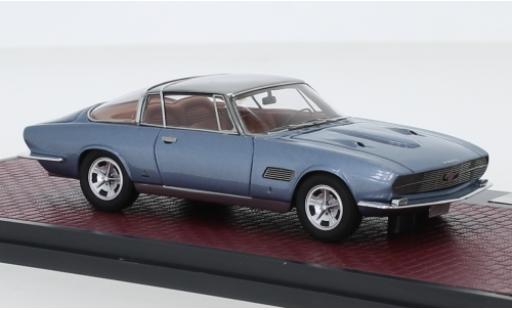 Ford Mustang 1/43 Matrix Bertone mettalic blau/silber 1965 Automobile Quarterly verdeckte Scheinwerfer modellautos