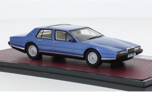 Modellautos Aston Martin Lagonda 1/43 Matrix S2 metallise bleu RHD 1980 Aston Martin Lagonda 1/43 Matrix S2 metallise bleu RHD 1980 modellautos