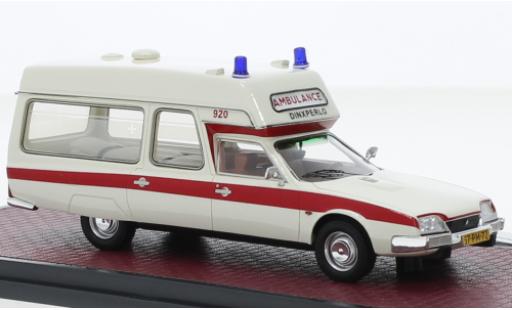 Modellautos Citroen CX 1/43 Matrix 2000 Visser Ambulance 1977 Citroen CX 1/43 Matrix 2000 Visser Ambulance 1977 modellautos
