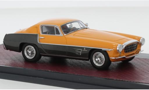Modellautos Ferrari 375 1/43 Matrix MM Coupe by Ghia orange/metallise grau 1954 Ferrari 375 1/43 Matrix MM Coupe by Ghia orange/metallise grau 1954 modellautos