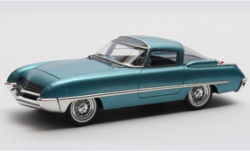 Modellautos Ford Cougar 1/43 Matrix 406 Concept Car metallise bleu 1962 Ford Cougar 1/43 Matrix 406 Concept Car metallise bleu 1962 modellautos