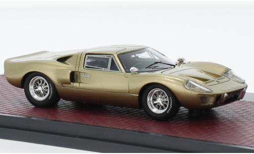 Ford GT40 1/43 Matrix MkIII doré RHD 1967 modellautos