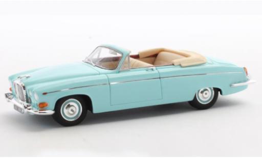 Modellautos Jaguar 420 1/43 Matrix G Cabrio blau RHD 1969 Jaguar 420 1/43 Matrix G Cabrio blau RHD 1969 modellautos