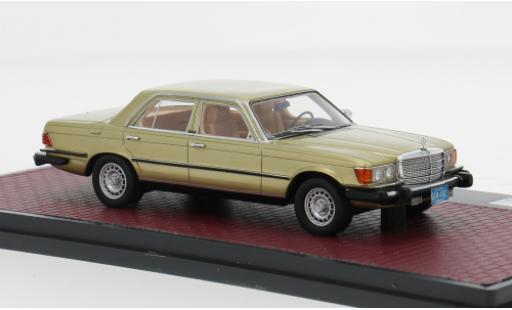 Modellautos Mercedes 300 1/43 Matrix SD Turbodiesel (W116) USA gold 1978 1:43 Mercedes 300 1/43 Matrix SD Turbodiesel (W116) USA gold 1978 1:43 modellautos