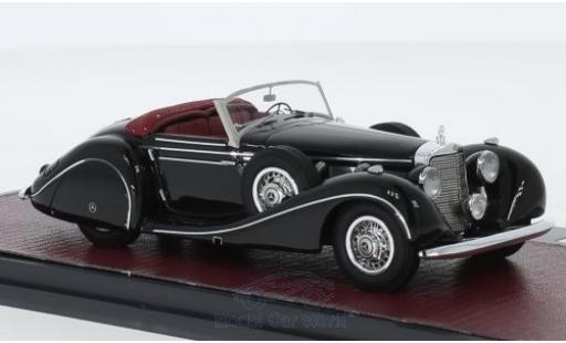 Modellautos Mercedes 540 1/43 Matrix K Spezialroadster Sindelfingen schwarz 1939 Mercedes 540 1/43 Matrix K Spezialroadster Sindelfingen schwarz 1939 modellautos