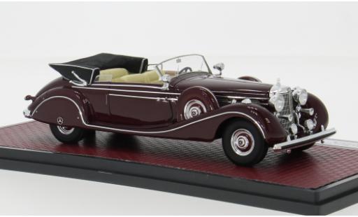 Modellautos Mercedes 770 1/43 Matrix K (W150) Cabriolet B rot 1939 1:43 Mercedes 770 1/43 Matrix K (W150) Cabriolet B rot 1939 1:43 modellautos