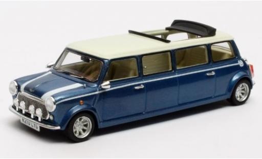 Modellautos Mini Cooper 1/43 Matrix Limousine mettalic blau/weiss RHD 1995 Mini Cooper 1/43 Matrix Limousine mettalic blau/weiss RHD 1995 modellautos