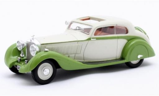 Modellautos Rolls Royce Phantom 1/43 Matrix II Continental Sports Coupe Gurney Nutting weiss/grün RHD 1935 Maharajah of Jodhpur Fahrgestell-n° 62UK Rolls Royce Phantom 1/43 Matrix II Continental Sports Coupe Gurney Nutting weiss/grün RHD 1935 Maharajah of Jodhpur Fahrgestell-n° 62UK modellautos