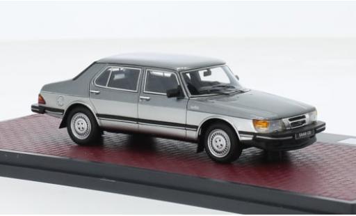Modellautos Saab 900 1/43 Matrix CD Turbo metallise grau 1981 1:43 Saab 900 1/43 Matrix CD Turbo metallise grau 1981 1:43 modellautos