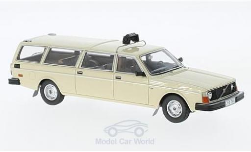 Volvo 245 1/43 Matrix Transfer beige Taxi modellautos