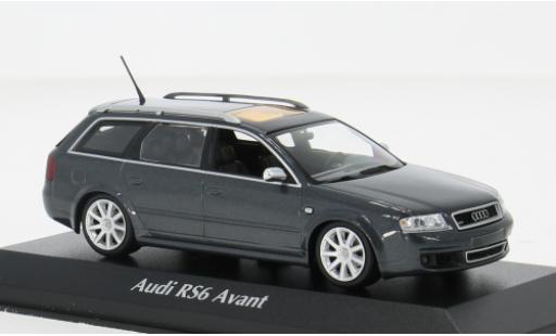 Audi A6 1/43 Maxichamps Avant metallise grau 2002 1:43 modellautos