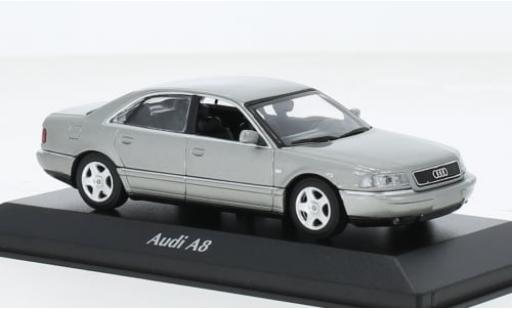 Audi A8 1/43 Maxichamps silber 1999 1:43 modellautos