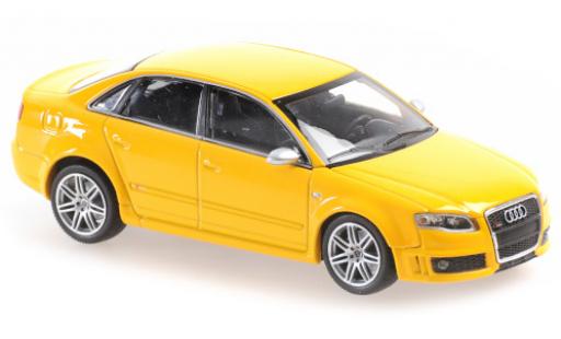 Audi RS4 1/43 Maxichamps gelb 2004 modellautos