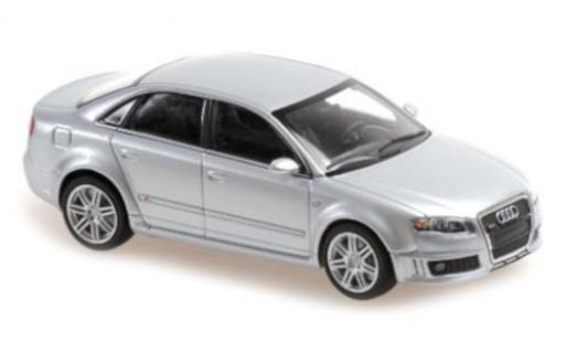Audi RS4 1/43 Maxichamps silber 2004 modellautos