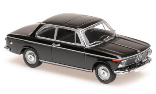 Bmw 1600 1/43 Maxichamps schwarz 1968 modellautos