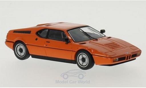 Modellautos Bmw M1 1979 1/43 Maxichamps orange 1979 Bmw M1 1979 1/43 Maxichamps orange 1979 modellautos
