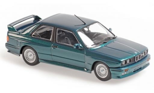 Bmw M3 1/43 Maxichamps (E30) mettalic grün 1987 modellautos