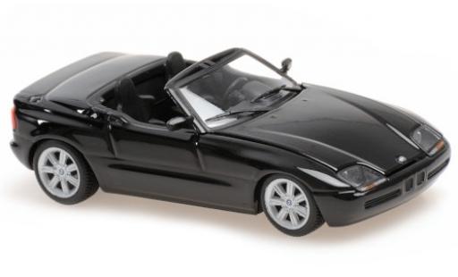 Bmw Z1 1/43 Maxichamps (E30 Z) mettalic schwarz 1991 modellautos