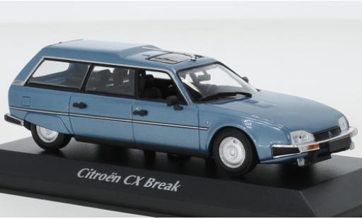Citroen CX 1/43 Maxichamps Break mettalic blau 1980 modellautos