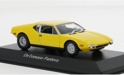 De Tomaso Pantera 1/43 Maxichamps gelb 1972 1:43 modellautos