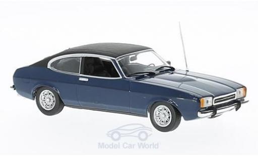 Modellautos Ford Capri 1974 1/43 Maxichamps II 2.3 GT blau/schwarz 1974 Ford Capri 1974 1/43 Maxichamps II 2.3 GT blau/schwarz 1974 modellautos